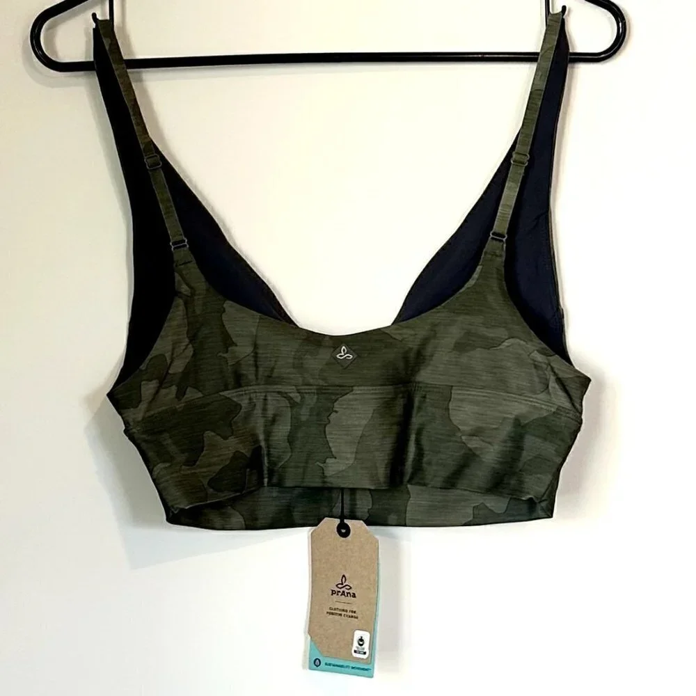 NWT Prana Layna Brami in Sage Camo - Size Small - Picture 8 of 10
